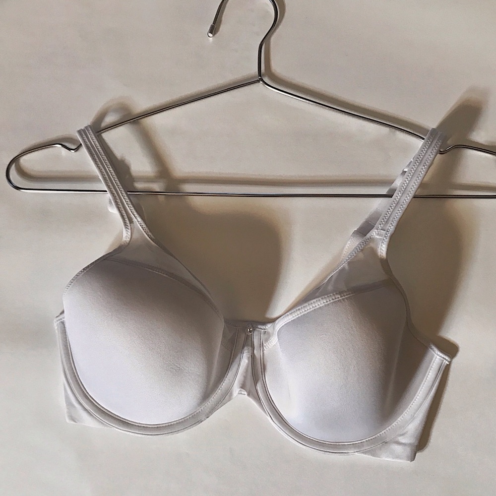 Bali, White Underwire Bra, Size 34C